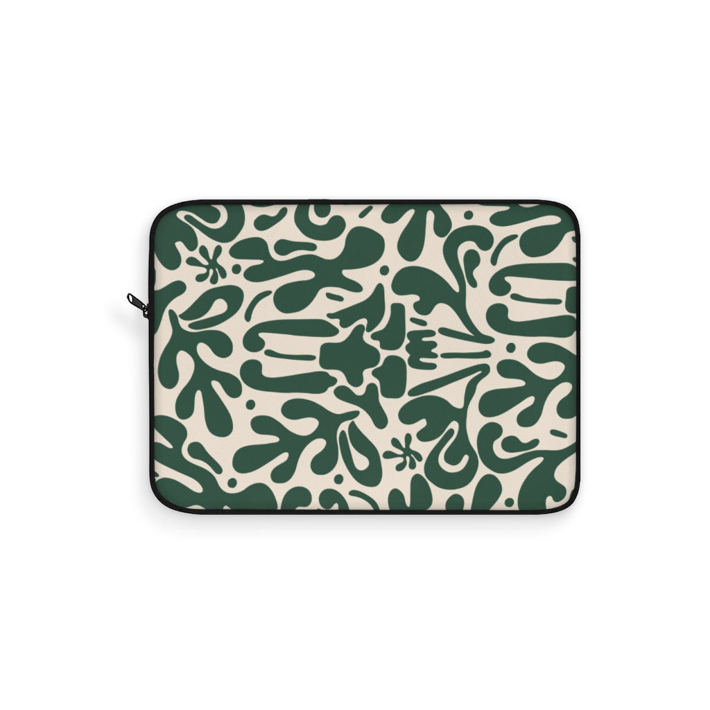 ABSTRACT FLORAL V7 LAPTOP SLEEVE