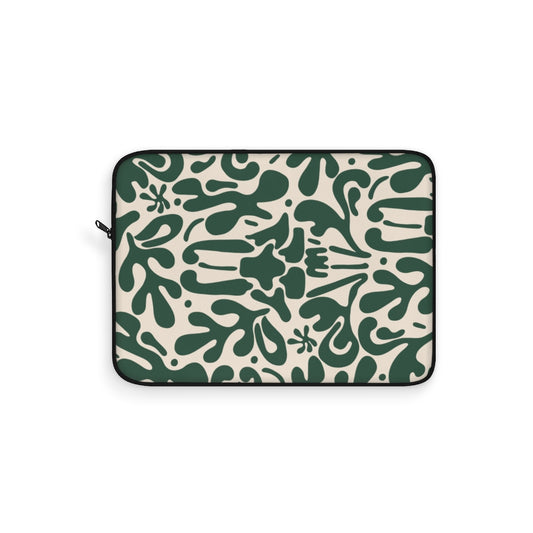 ABSTRACT FLORAL V7 LAPTOP SLEEVE