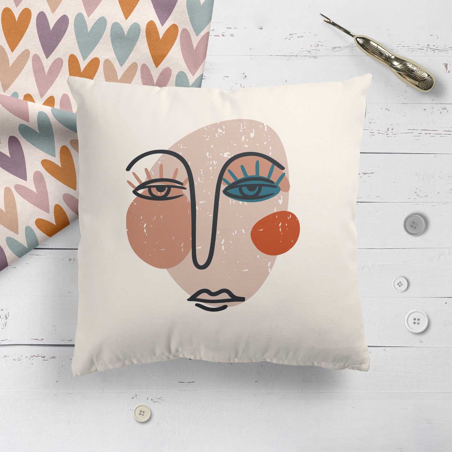 Picasso Inspired Pillow