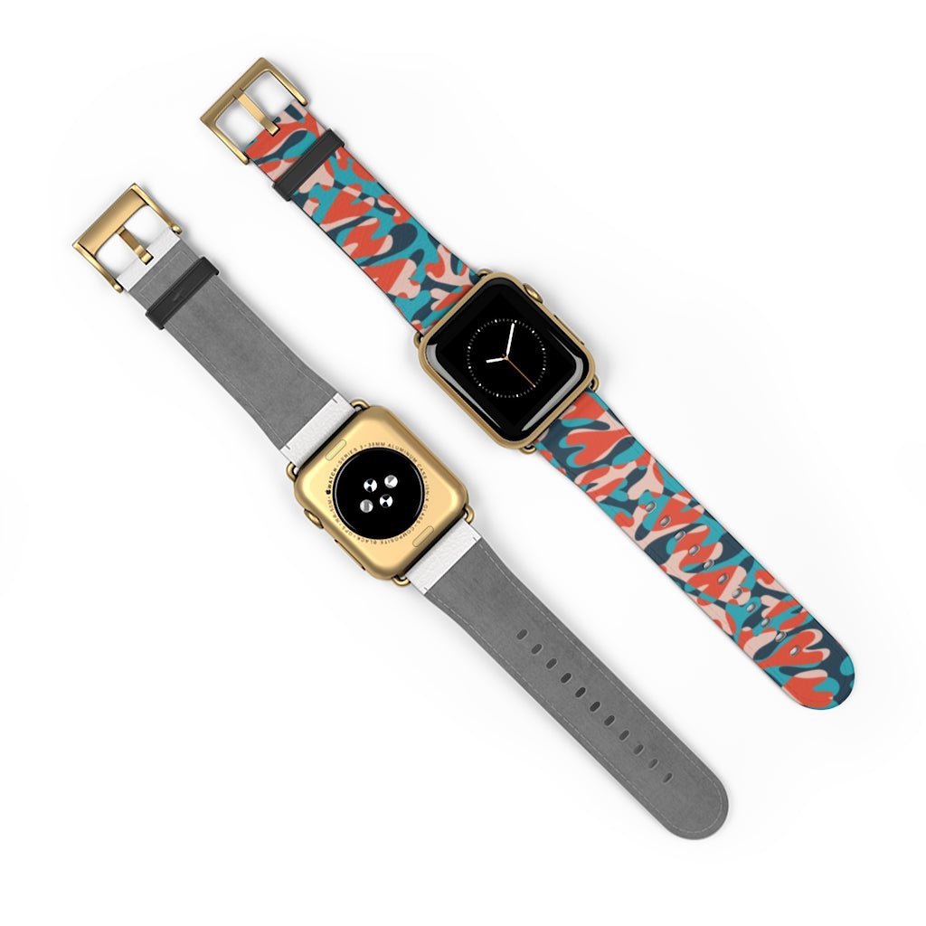 Abstract Pattern Apple Watch Band