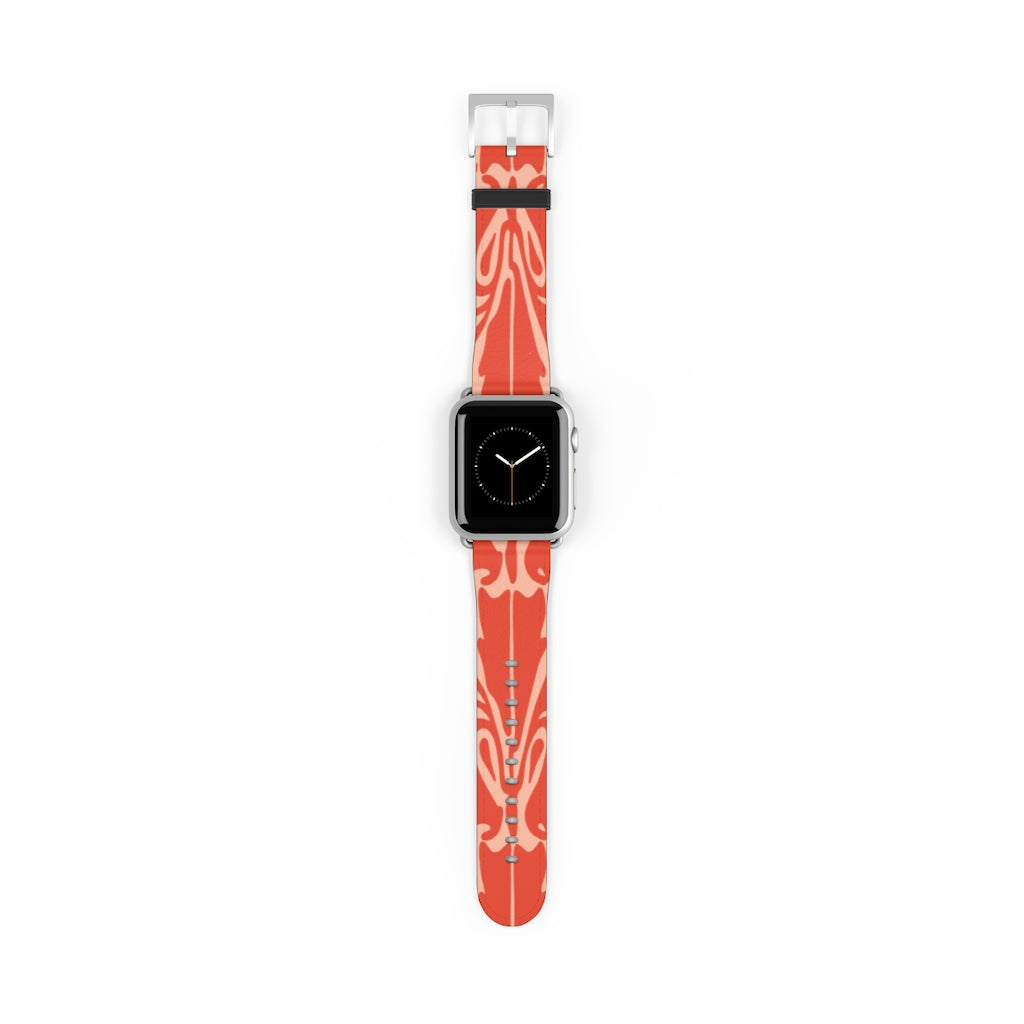 Red bandana apple watch band 2025