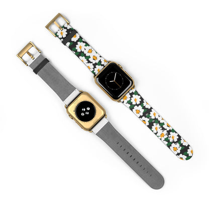 Watch Band with Daisies 2
