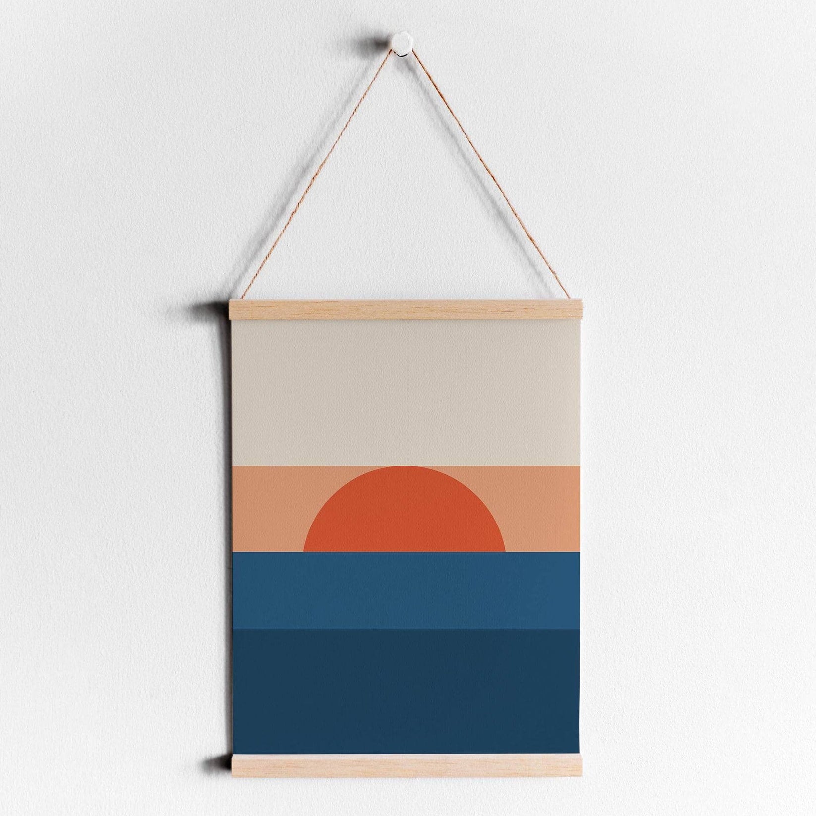 Geometric Sunset Print – HypeSheriff