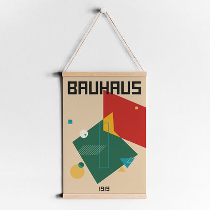 Abstract Bauhaus Poster Print