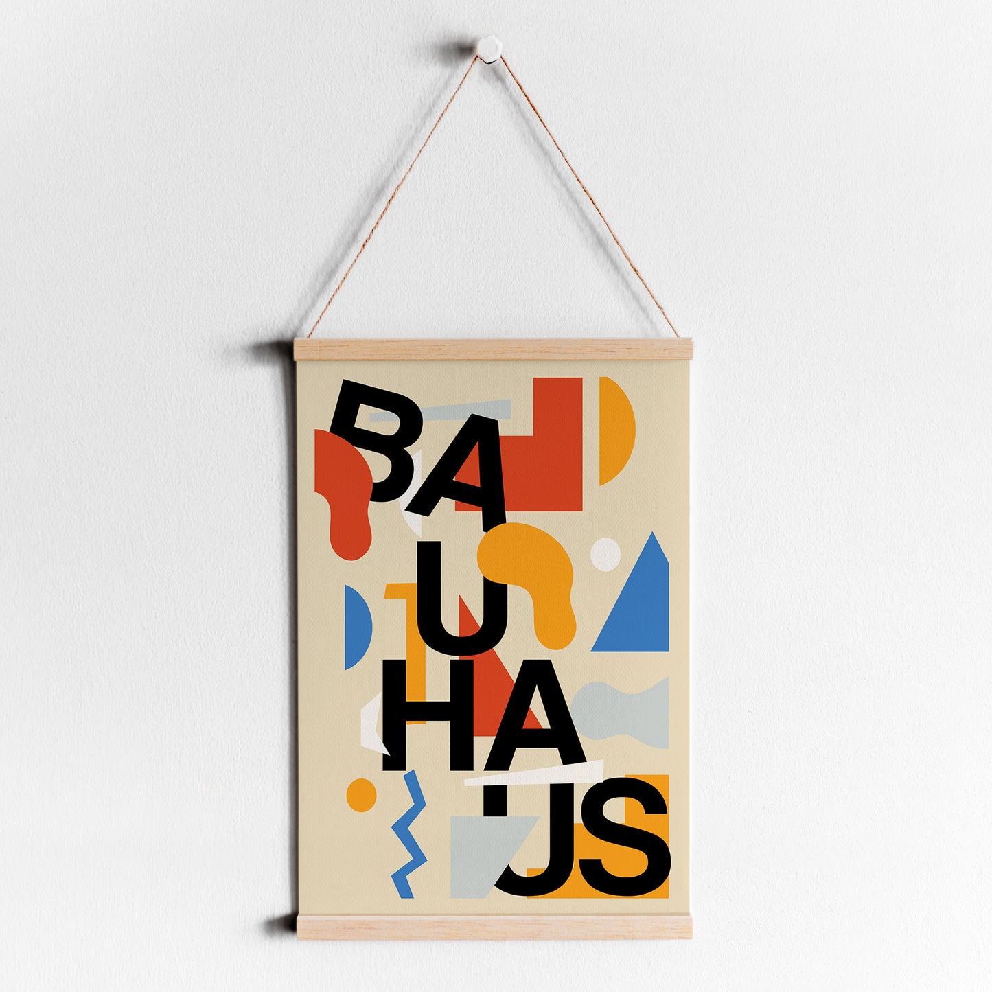 Typographic Bauhaus Poster