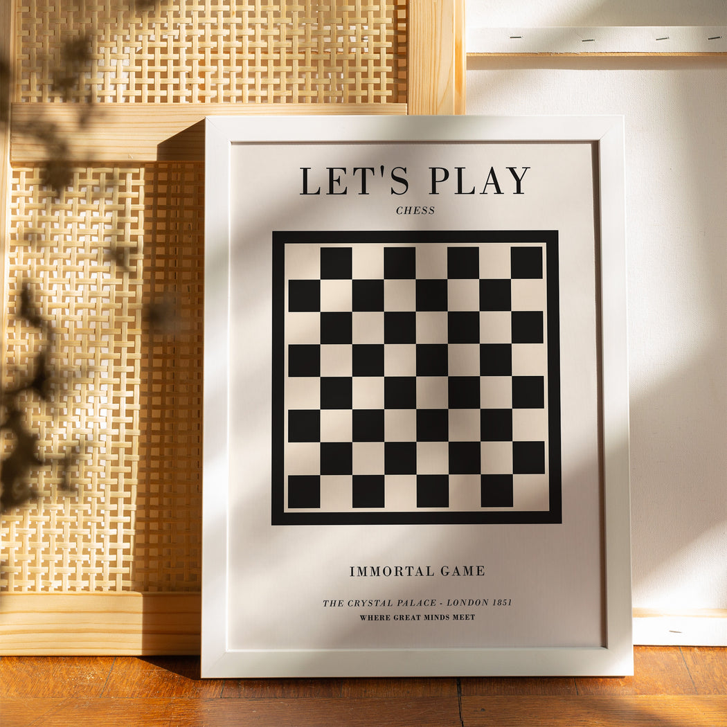 Chess Game Poster
