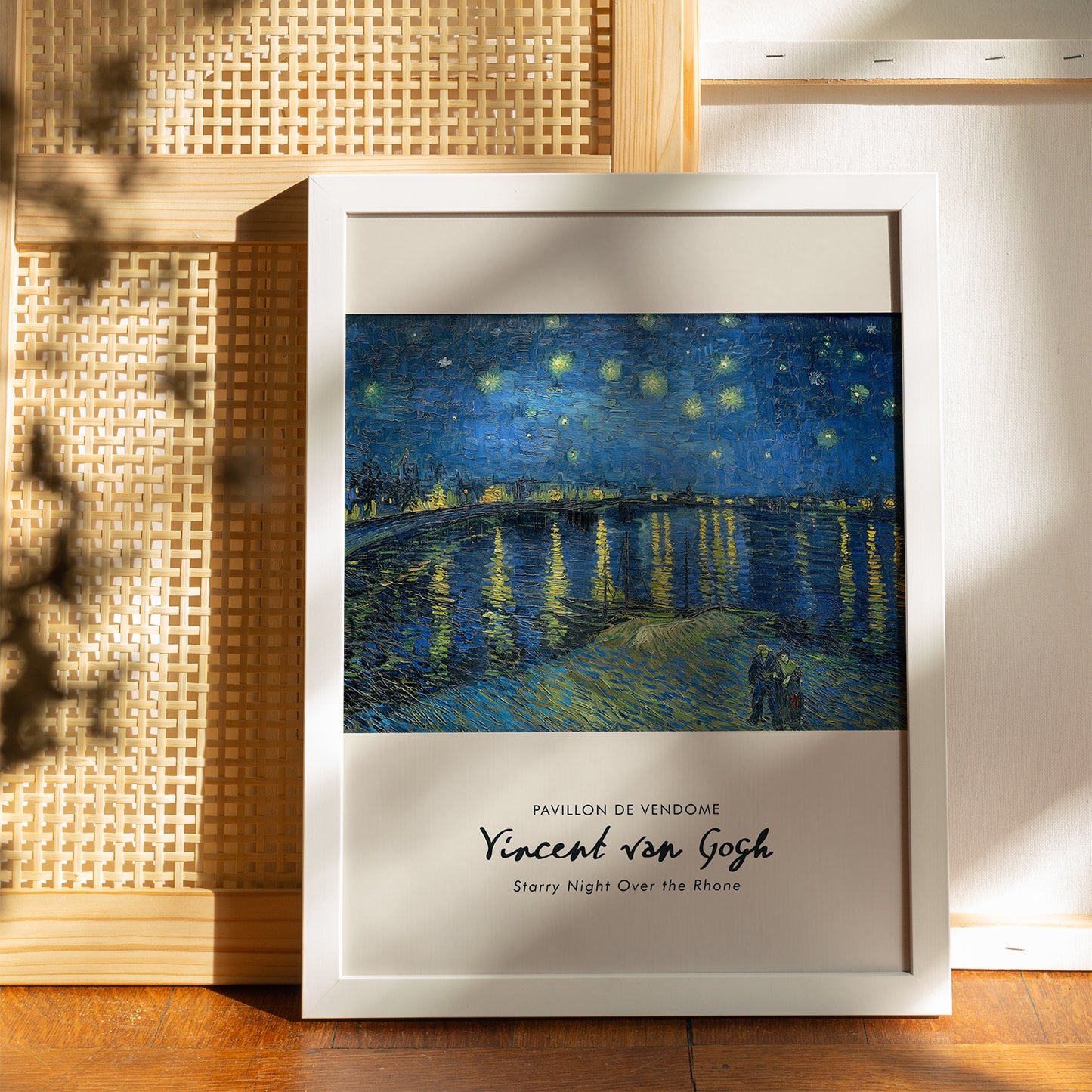 Vincent van Gogh Starry Night Over the Rhone Poster