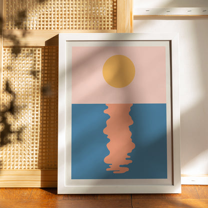 Sun Art Print Poster