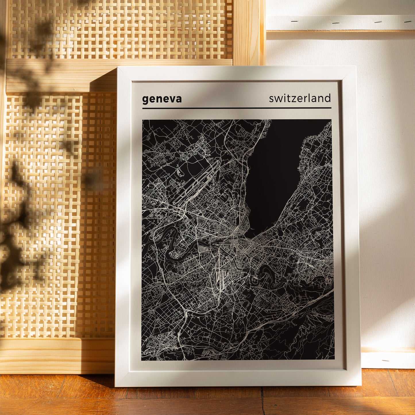 Geneva - Switzerland | City Map Poster