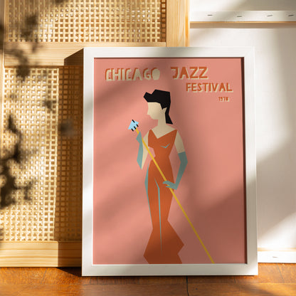 1978 Chicago Jazz Festival Poster