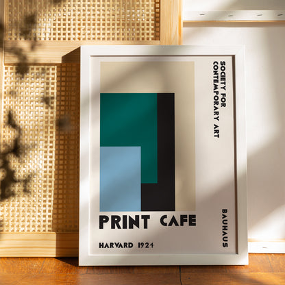 Bauhaus Cafe Poster