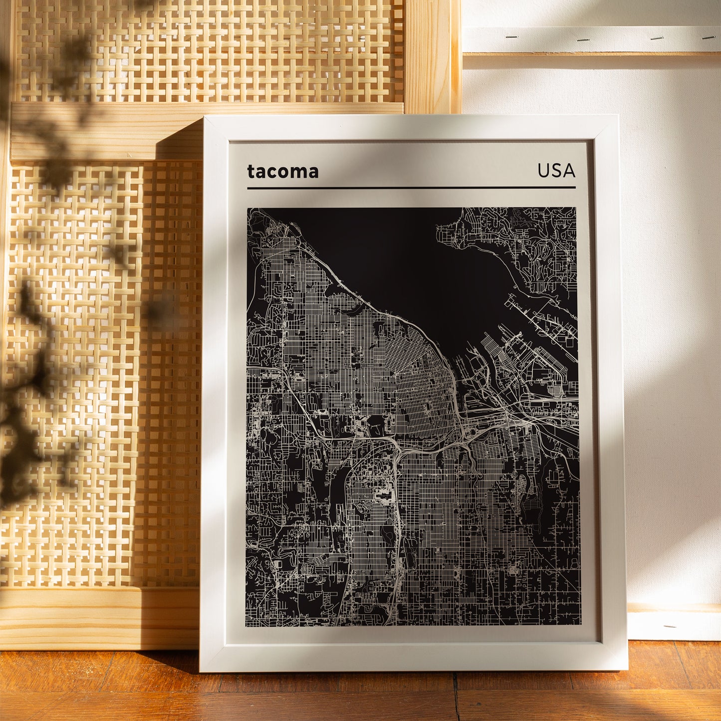 Tacoma - USA | City Map Poster