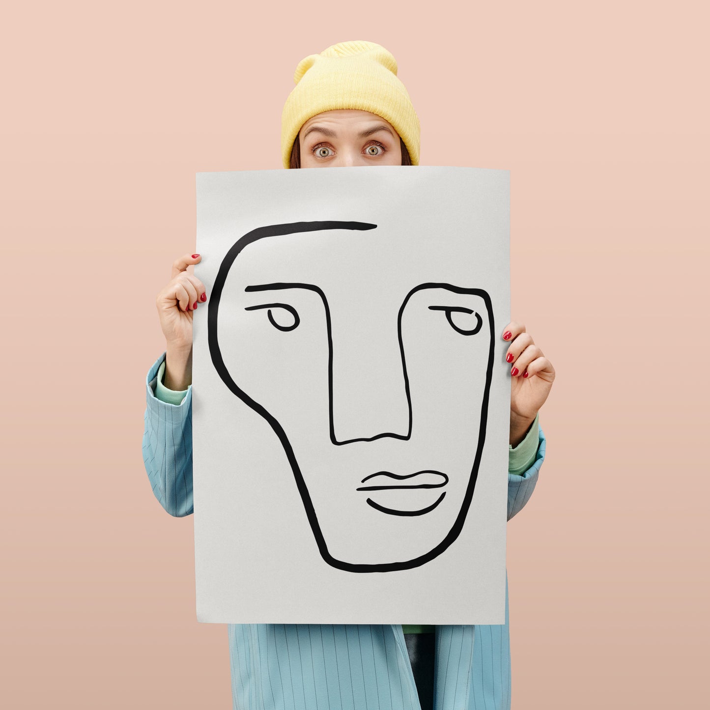 Picasso Abstract Face Poster