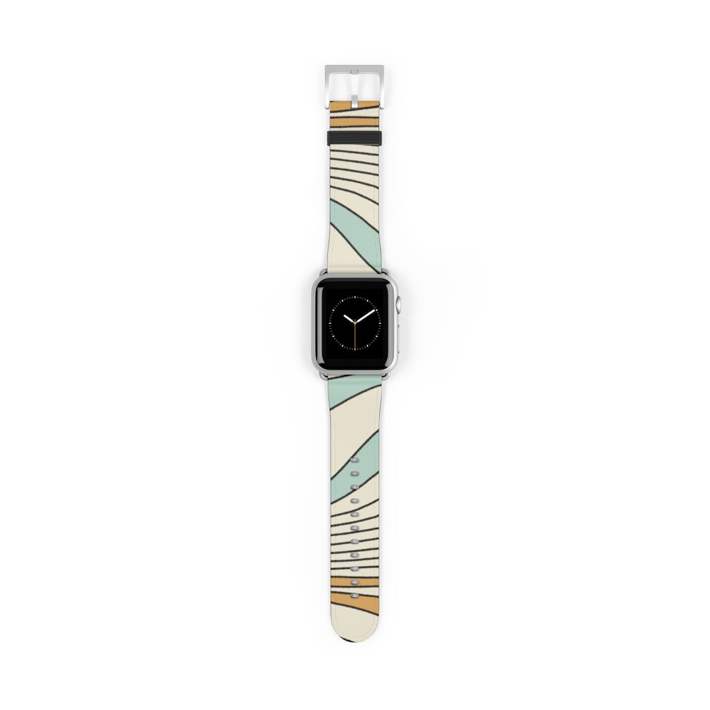 Abstract Lines Apple Watch Band