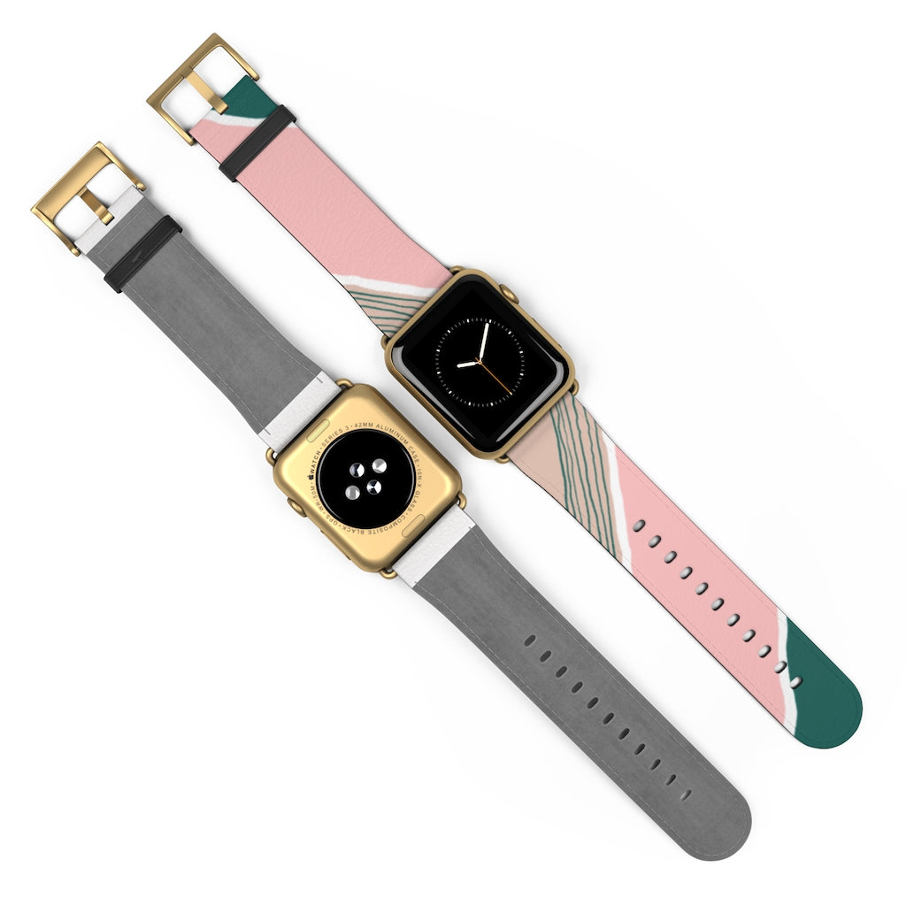 Abstract Beach Apple Watch Band