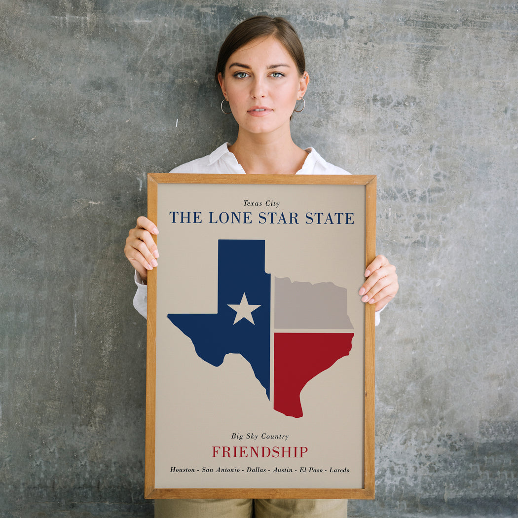 Texas City Poster