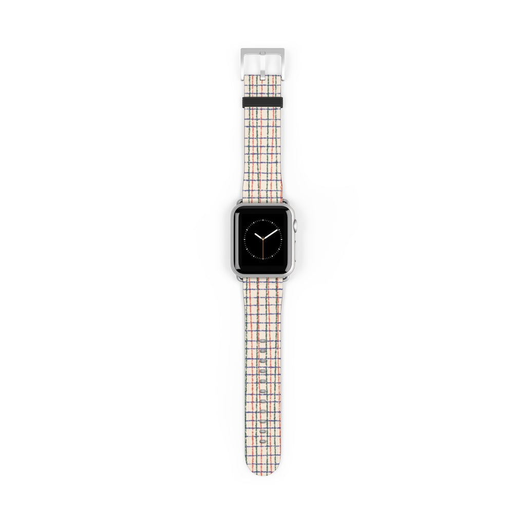 Rustic Checked Apple Watch Band
