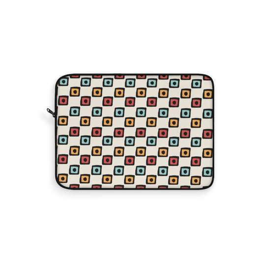 RETRO PATTERN LAPTOP SLEEVE