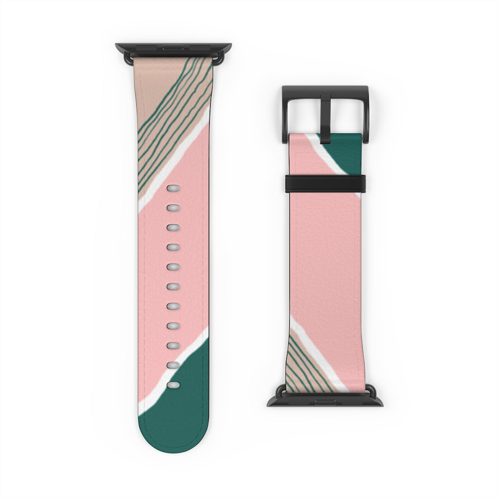 Abstract Beach Apple Watch Band