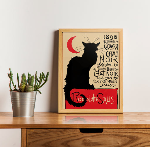 Le Chat Noir Poster - Shop posters, Art prints, Laptop Sleeves, Phone case and more Online!