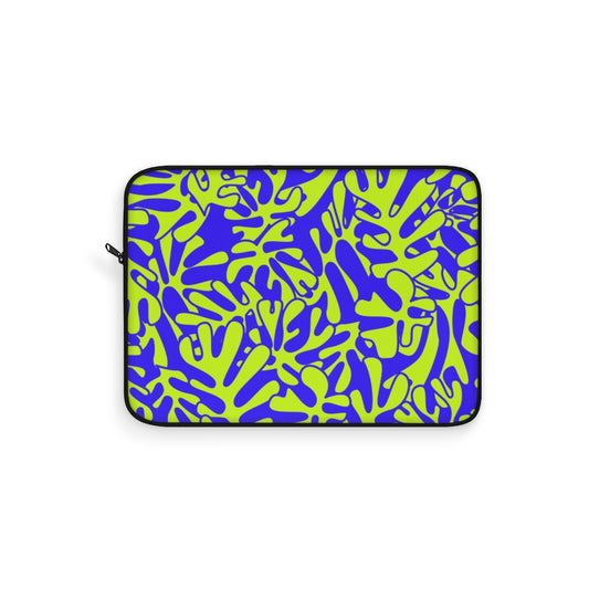 NEON LEAFS LAPTOP SLEEVE