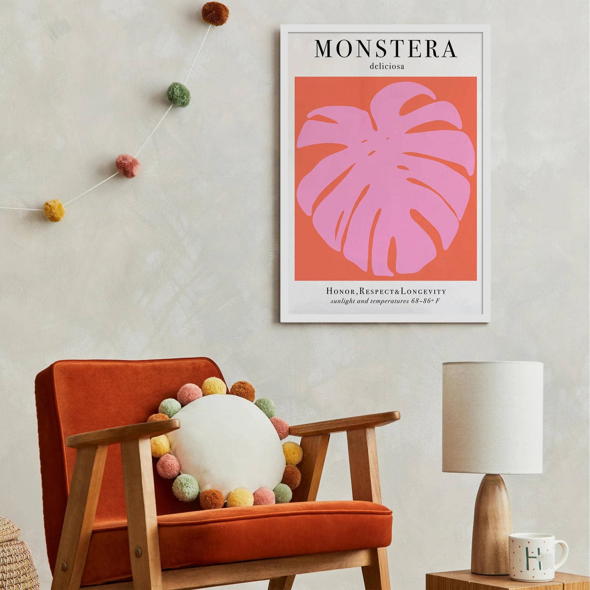monstera deliciosa pink MONSTERA Deliciosa