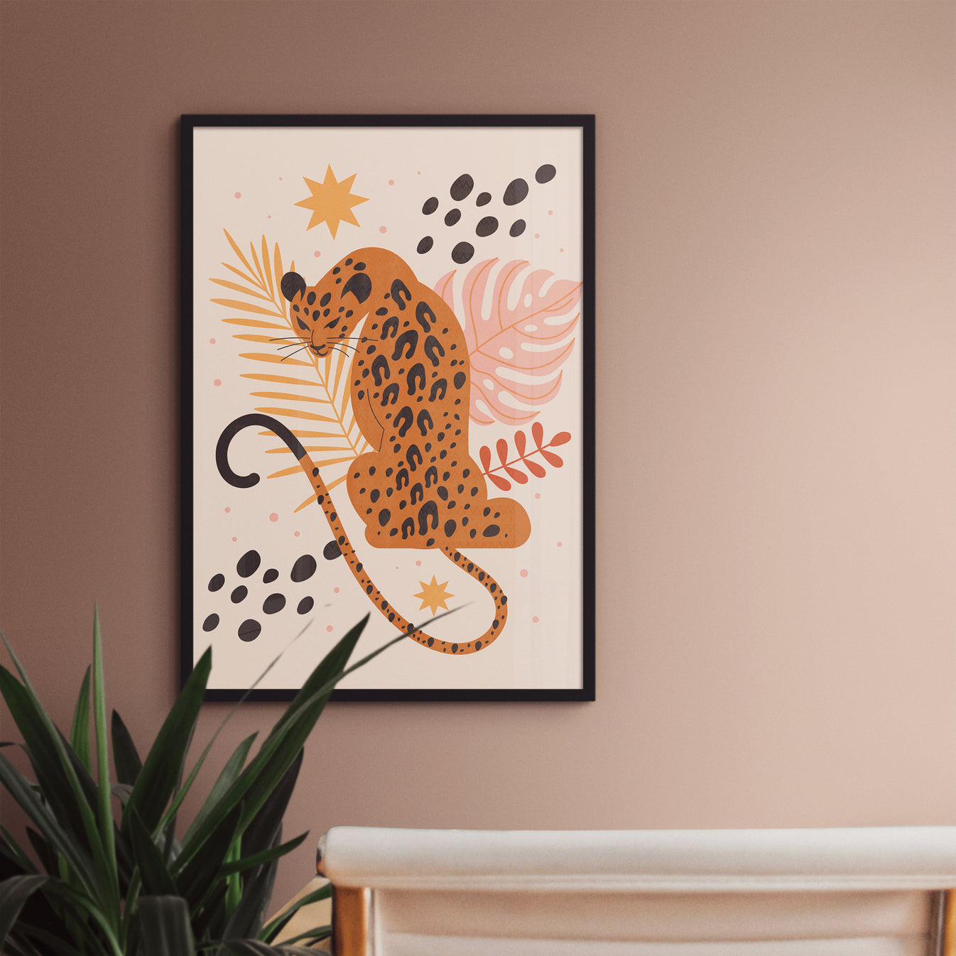 Jungle Cat Artistic Poster – HypeSheriff