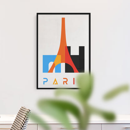 Minimalist Paris Poster