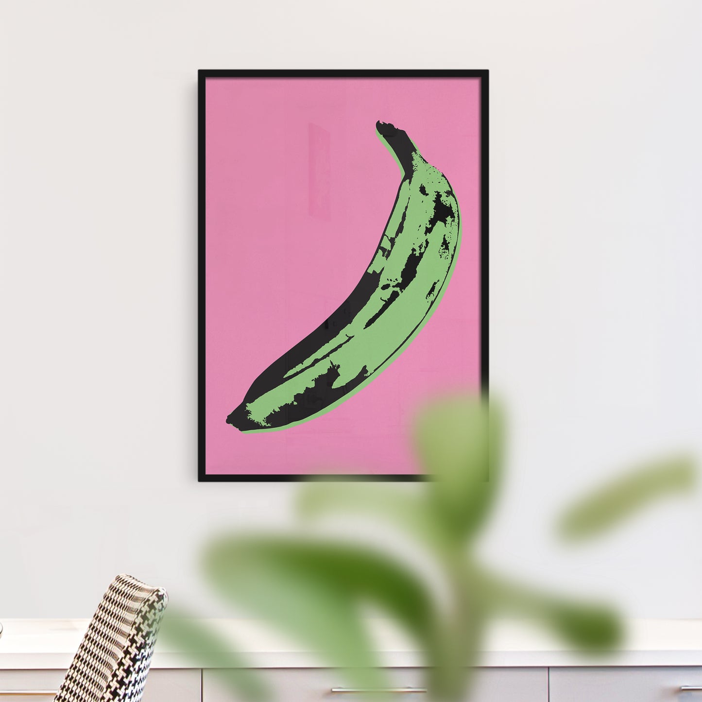 Pink Pop-Art Poster