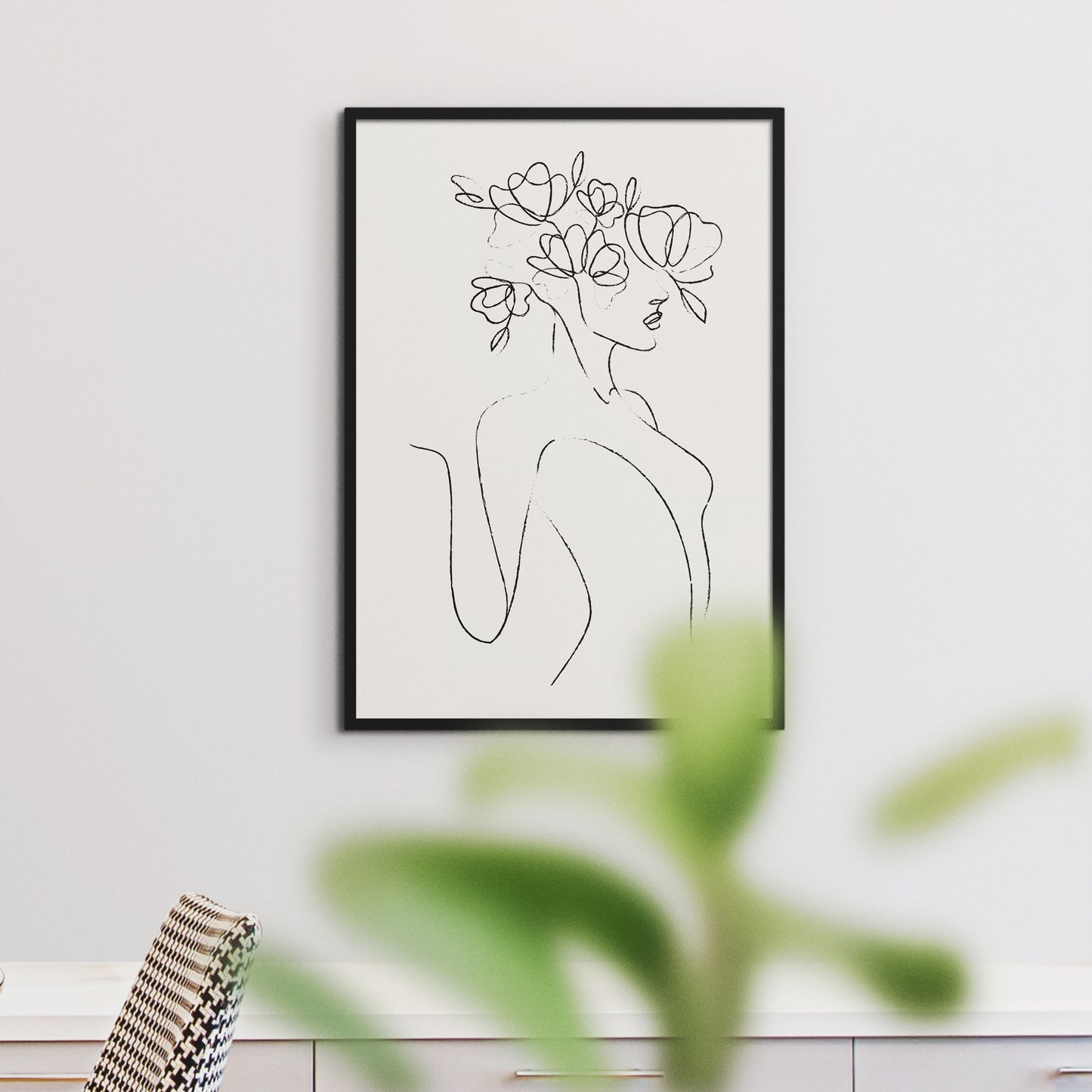 Line Art Poster Print