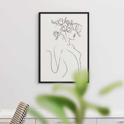 Line Art Poster Print