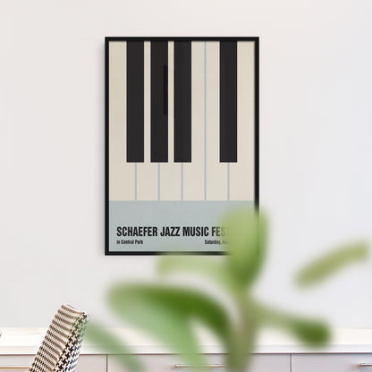 Piano Jazz Festival Poster