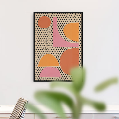 Abstract Contemporary Composition Print