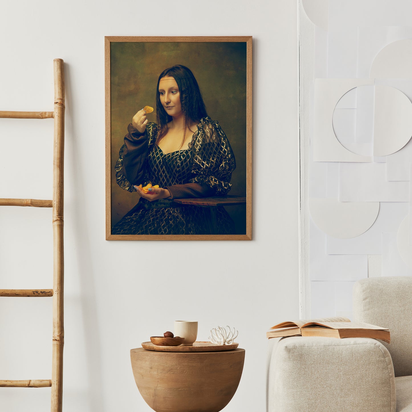 Eclectic Modern Mona Lisa Poster