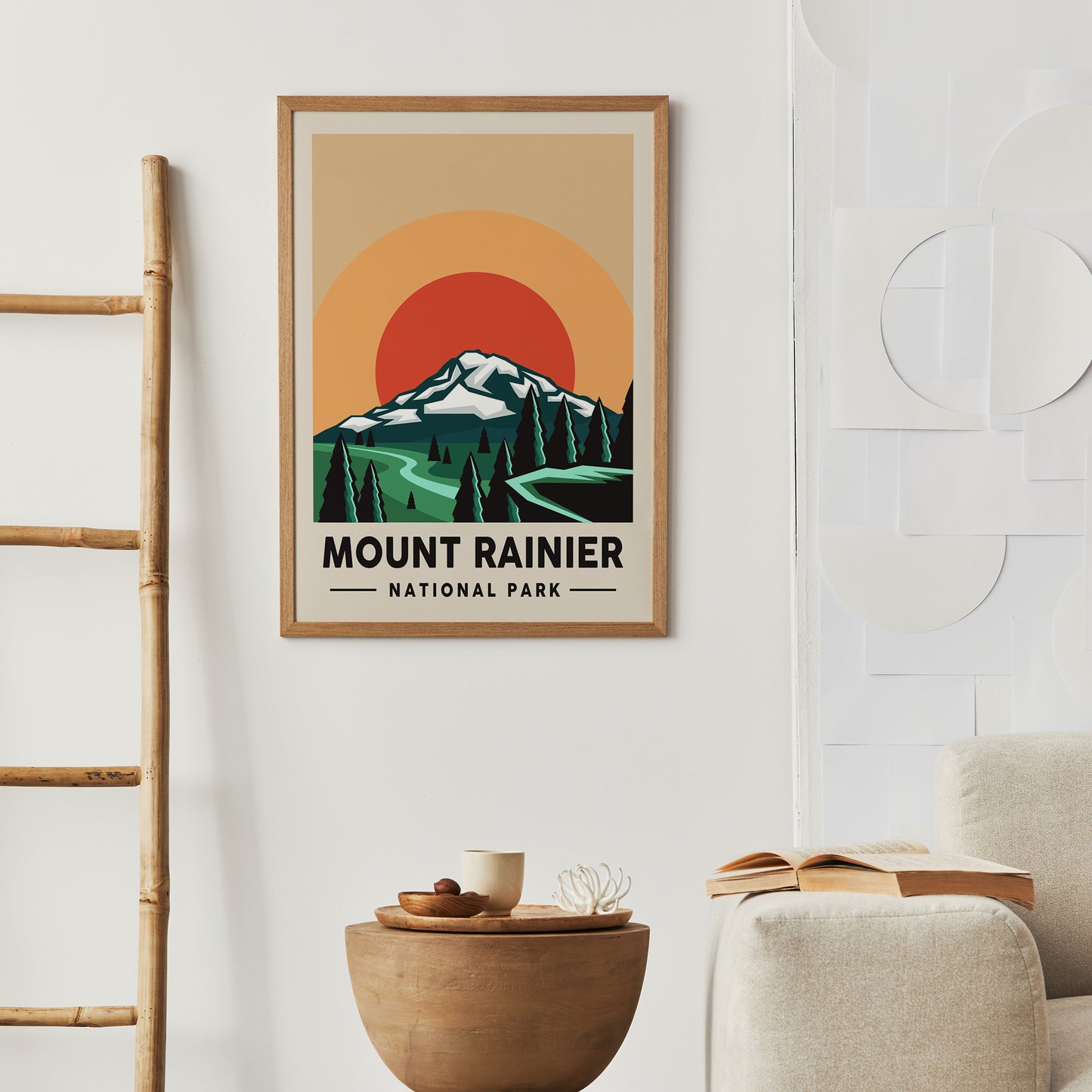 Mount Rainier National Park Poster