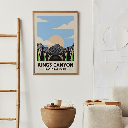 Kings Canyon National Park Poster