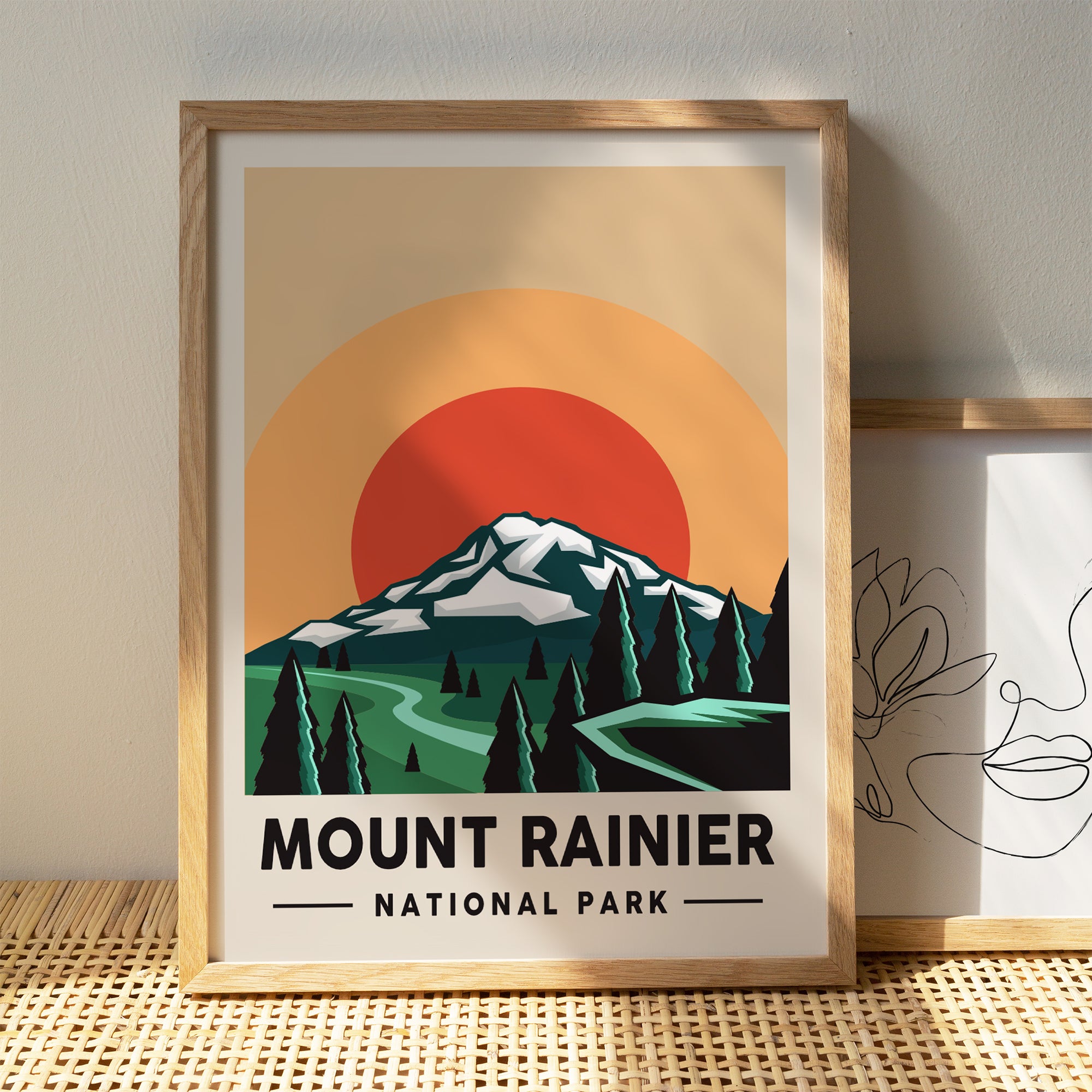 Mount Rainier National Park Poster – Hypesheriff