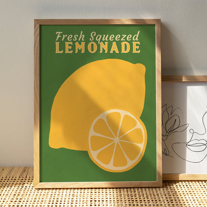 Fresh Squeezed Lemonade Poster