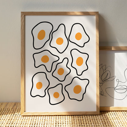 Minimalist Egg Poster