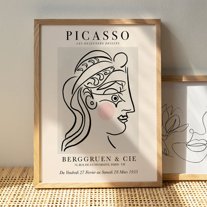 Picasso - Berggruen & Cie - Exhibition Poster