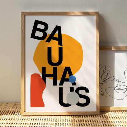 Bauhaus Typography Poster