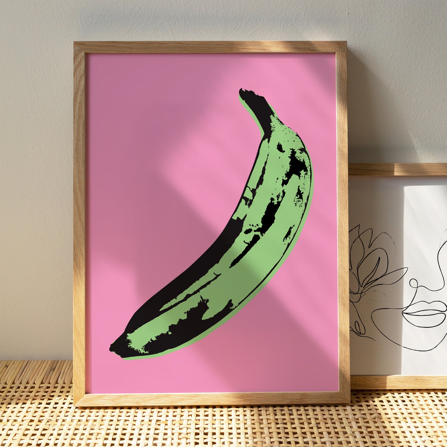 Pink Pop-Art Poster