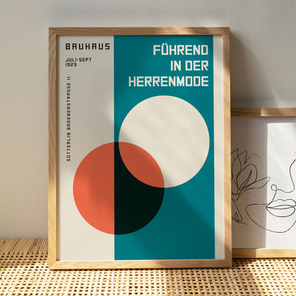 Minimalist Bauhaus Exhibition Poster