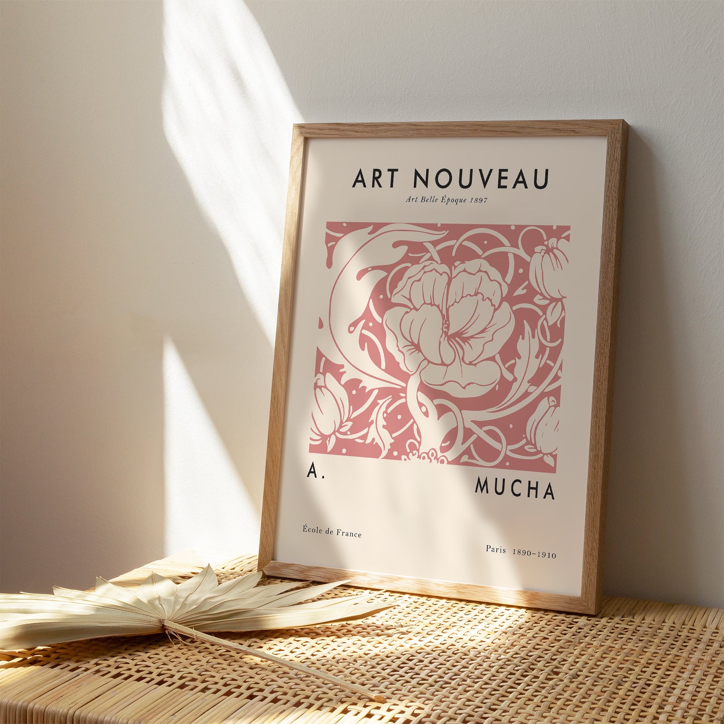 Art Nouveau Exhibition. Floral Poster