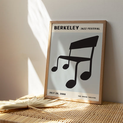 2008 Berkeley Jazz Festival Poster