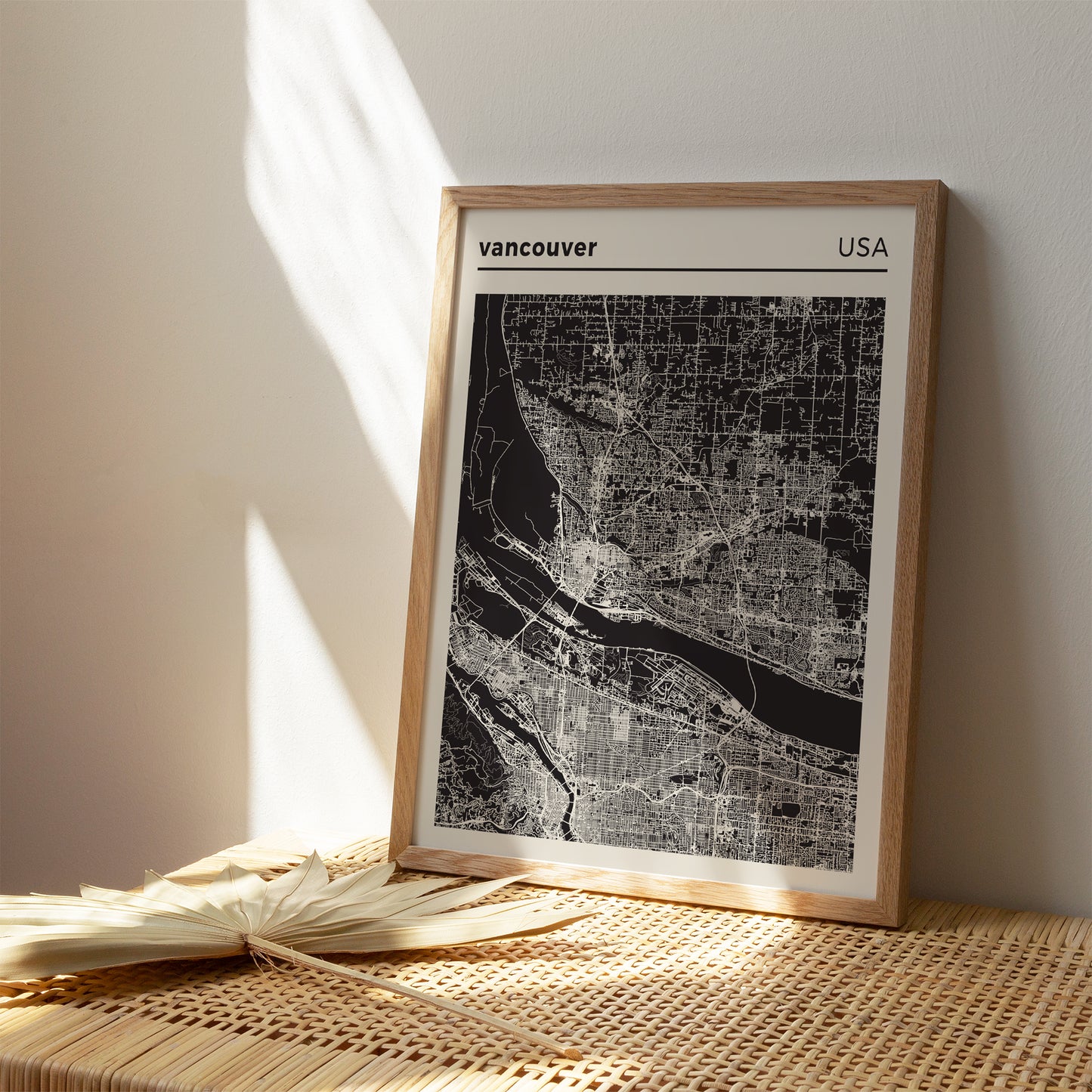 Vancouver - USA - City Map Poster