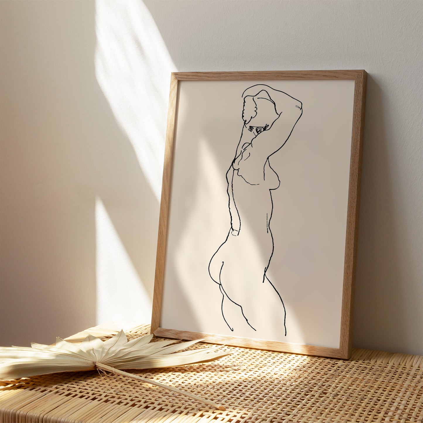 E. Schiele Woman Body Poster
