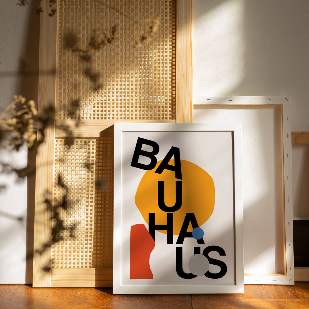 Bauhaus Typography Poster