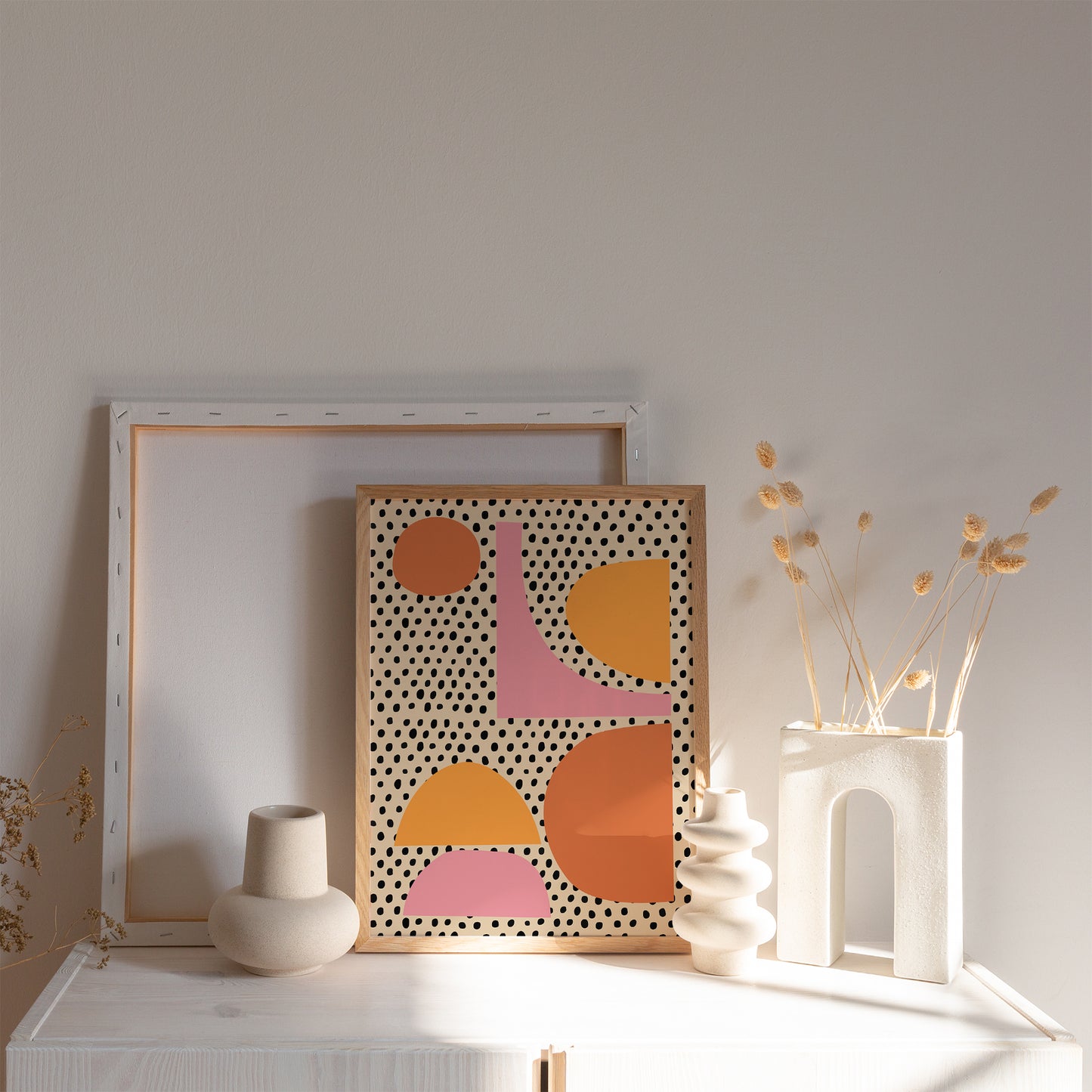 Abstract Contemporary Composition Print
