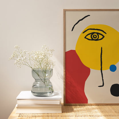 Bauhaus Inspired Portrait Poster
